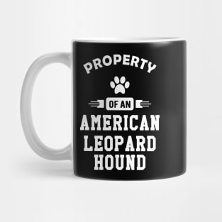 American Leopard Hound Dog - Property of an american leopard hound Mug